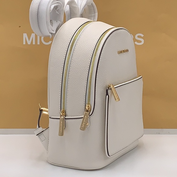 MICHAEL KORS ADINA MEDIUM BACKPACK OPTIC WHITE COLOR - Picture 4 of 16